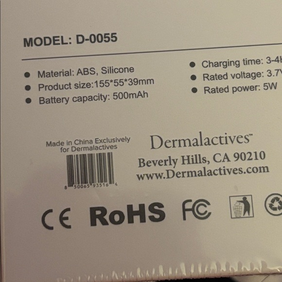 Dermalactives PureSkin + Cleansing Brush Blue Silicone with 5 Cleaning Modes - Picture 9 of 9